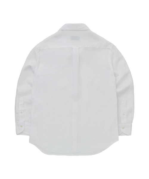 PRODESHIRT（プロデシャツ）の「[Regular] L-400 Premium Linen Shirt (White)（シャツ/ブラウス・メンズ・その他・M(48)/L(50)/XL/52/XX-LARGE）」の2枚目の写真