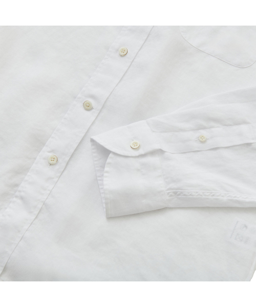 PRODESHIRT（プロデシャツ）の「[Regular] L-400 Premium Linen Shirt (White)（シャツ/ブラウス・メンズ・その他・M(48)/L(50)/XL/52/XX-LARGE）」の5枚目の写真
