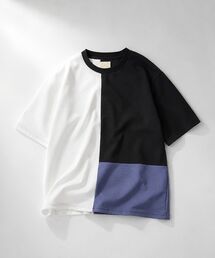 接触冷感切替半袖Tシャツ