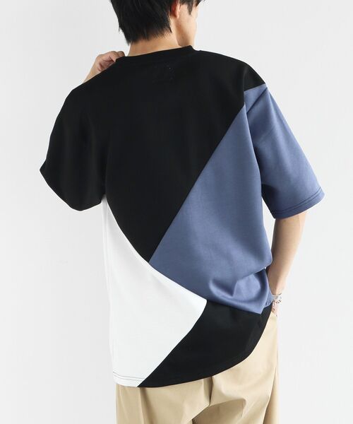CRAFT STANDARD BOUTIQUE(クラフトスタンダードブティック)の「接触冷感切替半袖Tシャツ(Tシャツ/カットソー・メンズ・B/A/C・M/L/XL)」の13枚目の写真