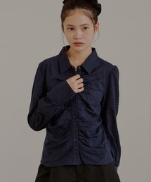 front gather blouse / フロントギャザーブラウス