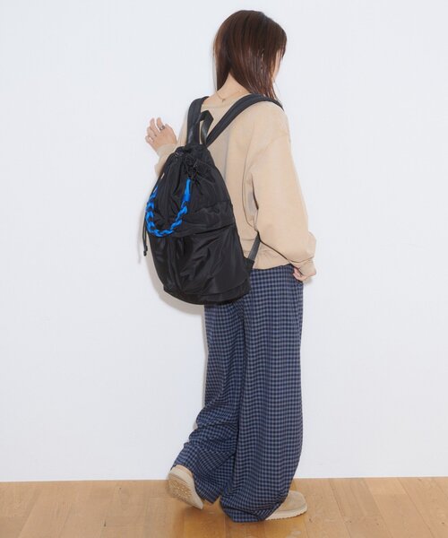 CIAOPANIC TYPY(チャオパニックティピー)の「【SML別注】BRAID PURSE PACK(バックパック/リュック・メンズ・グレー/ブラック・ONE SIZE)」の11枚目の写真