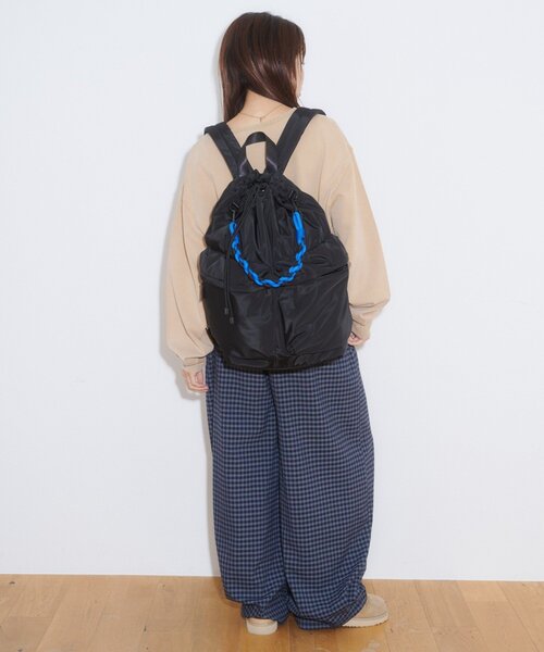 CIAOPANIC TYPY(チャオパニックティピー)の「【SML別注】BRAID PURSE PACK(バックパック/リュック・メンズ・グレー/ブラック・ONE SIZE)」の12枚目の写真
