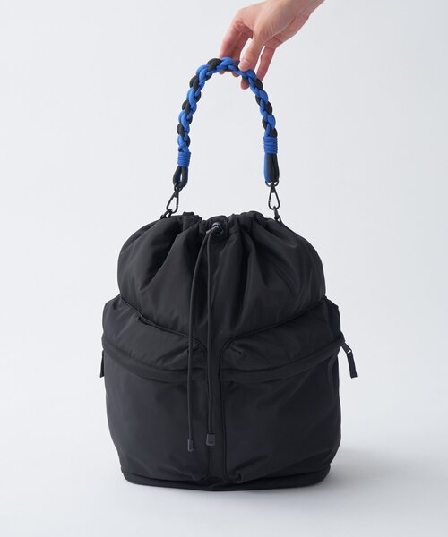 CIAOPANIC TYPY(チャオパニックティピー)の「【SML別注】BRAID PURSE PACK(バックパック/リュック・メンズ・グレー/ブラック・ONE SIZE)」の21枚目の写真