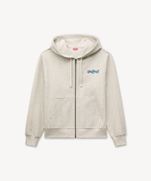 KENZO(ケンゾー)の「93KENZO JUMPING TIGER BACK PLACED CLASSIC ZIP UP HOODIE(パーカー・メンズ・グレー系その他・MEDIUM/X-LARGE)」の2枚目の写真