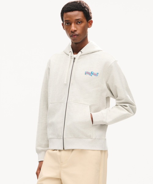 KENZO(ケンゾー)の「93KENZO JUMPING TIGER BACK PLACED CLASSIC ZIP UP HOODIE(パーカー・メンズ・グレー系その他・MEDIUM/X-LARGE)」の5枚目の写真