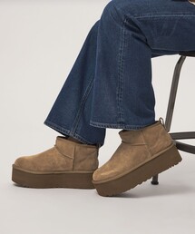 【国内EXCLUSIVE】<UGG>クラシック ウルトラ ミニ プラットフォーム