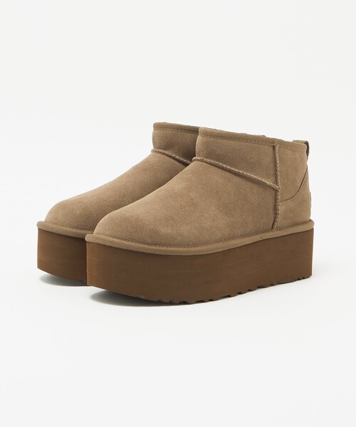 UGG(アグ)の「【国内EXCLUSIVE】<UGG>クラシック ウルトラ ミニ プラットフォーム(ブーツ・レディース・モカ・5/6/7/8)」の6枚目の写真