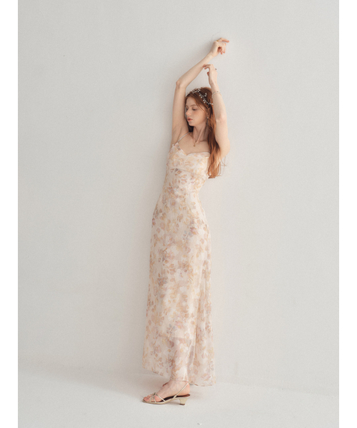 SINCETHEN(シンスゼン)の「ロザンヌクロスロングワンピース(ワンピース・レディース・その他・SMALL/MEDIUM/LARGE)」の4枚目の写真