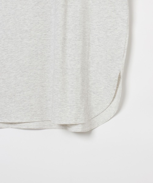LEPSIM(レプシィム)の「ベーシックラウンドロンT 839444(Tシャツ/カットソー・レディース・ブラック/ライトグレー/オフホワイト・FREE)」の8枚目の写真