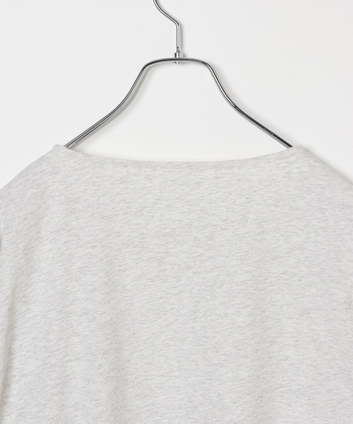 LEPSIM(レプシィム)の「ベーシックラウンドロンT 839444(Tシャツ/カットソー・レディース・ブラック/ライトグレー/オフホワイト・FREE)」の9枚目の写真
