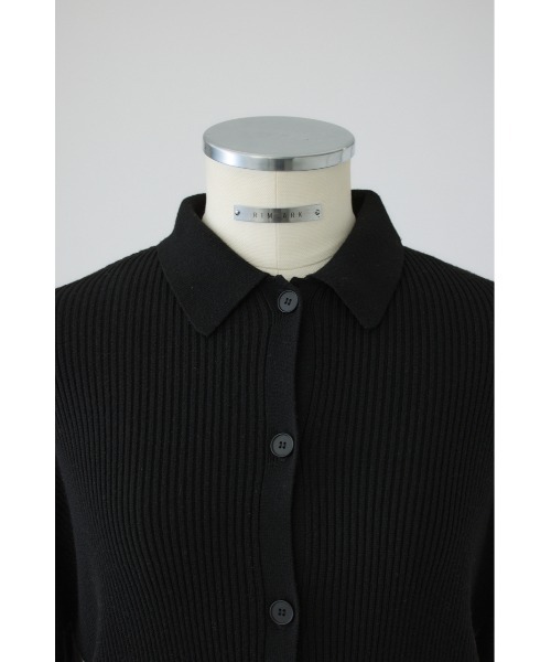 RIM.ARK(リムアーク)の「Medium length knit CD(ミディアム レングス ニット カーディガン)(カーディガン/ボレロ・レディース・ダークグリーン/ブラック/ライトブラウン/グレー・FREE)」の8枚目の写真