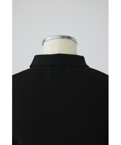 RIM.ARK(リムアーク)の「Medium length knit CD(ミディアム レングス ニット カーディガン)(カーディガン/ボレロ・レディース・ダークグリーン/ブラック/ライトブラウン/グレー・FREE)」の9枚目の写真