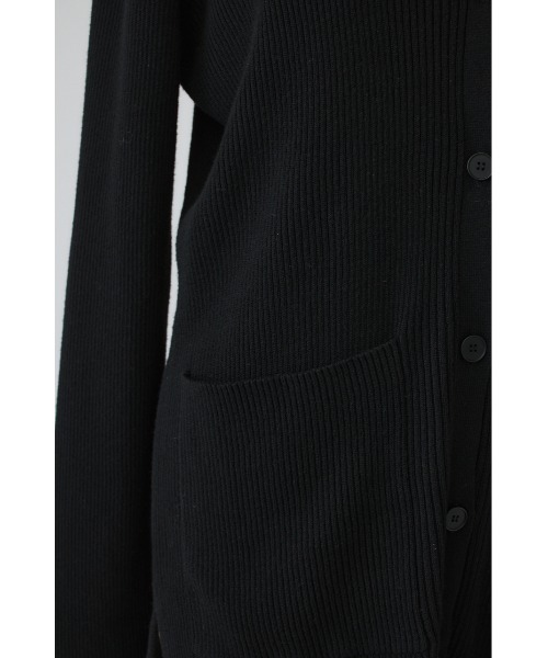 RIM.ARK(リムアーク)の「Medium length knit CD(ミディアム レングス ニット カーディガン)(カーディガン/ボレロ・レディース・ダークグリーン/ブラック/ライトブラウン/グレー・FREE)」の10枚目の写真