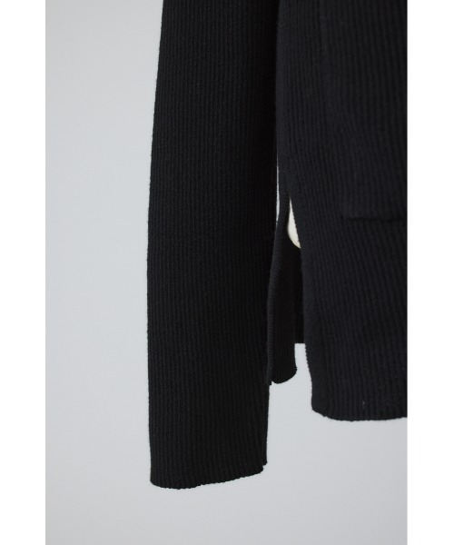 RIM.ARK(リムアーク)の「Medium length knit CD(ミディアム レングス ニット カーディガン)(カーディガン/ボレロ・レディース・ダークグリーン/ブラック/ライトブラウン/グレー・FREE)」の12枚目の写真