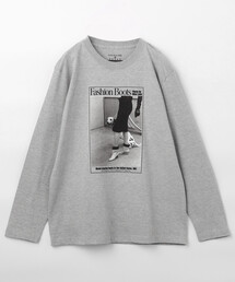 GOOD ROCK SPEED/グッドロックスピード Animal Monotone PhotoロンT/プリントTシャツ