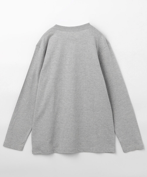GOOD ROCK SPEED(グッドロックスピード)の「GOOD ROCK SPEED/グッドロックスピード Animal Monotone PhotoロンT/プリントTシャツ(Tシャツ/カットソー・レディース・ライトグレー/ネイビー/ホワイト/オフホワイト/チャコールグレー・フリ-)」の14枚目の写真