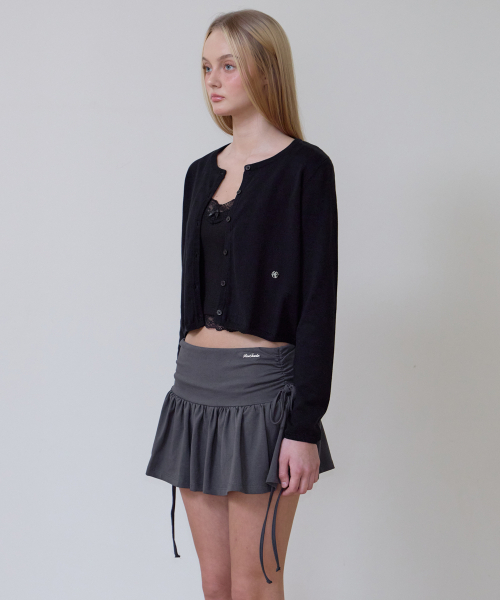 ROSEFRANTZ（ロゼフランツ）の「Basic Round Cardigan [Black]（カーディガン/ボレロ・レディース・ブラック・OS）」の3枚目の写真