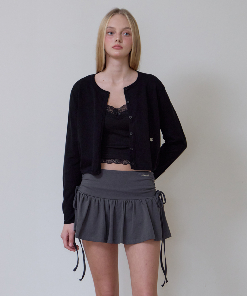 ROSEFRANTZ（ロゼフランツ）の「Basic Round Cardigan [Black]（カーディガン/ボレロ・レディース・ブラック・OS）」の5枚目の写真