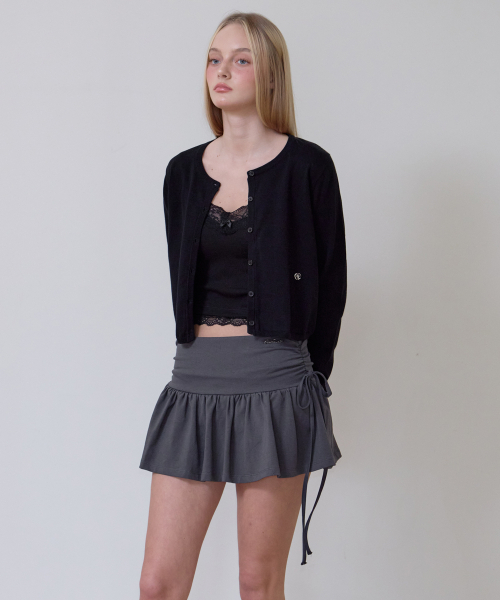 ROSEFRANTZ（ロゼフランツ）の「Basic Round Cardigan [Black]（カーディガン/ボレロ・レディース・ブラック・OS）」の6枚目の写真
