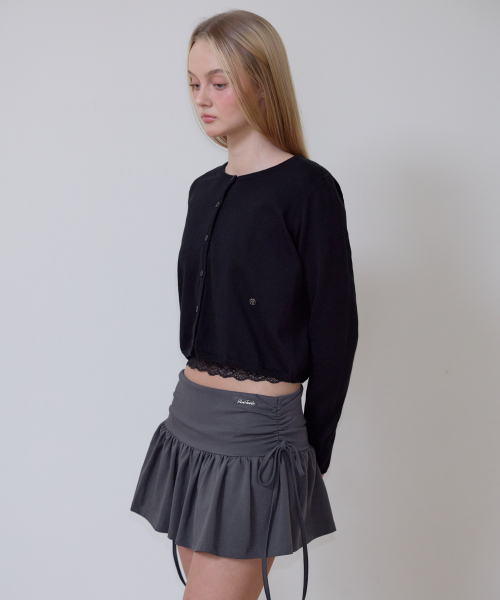 ROSEFRANTZ（ロゼフランツ）の「Basic Round Cardigan [Black]（カーディガン/ボレロ・レディース・ブラック・OS）」の7枚目の写真