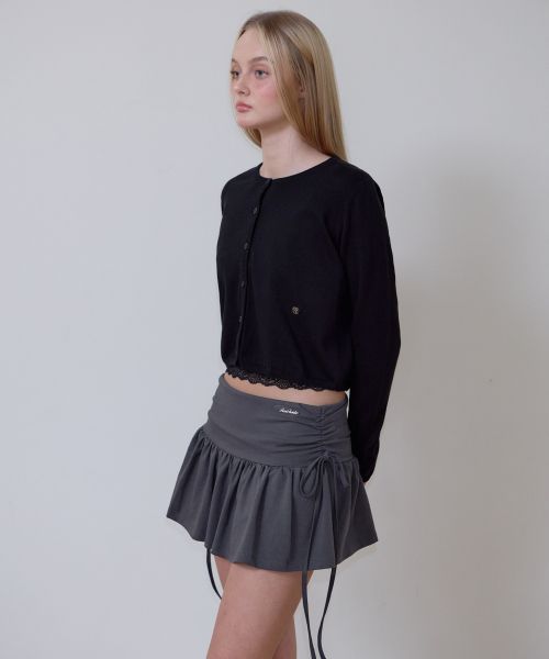 ROSEFRANTZ（ロゼフランツ）の「Basic Round Cardigan [Black]（カーディガン/ボレロ・レディース・ブラック・OS）」の8枚目の写真