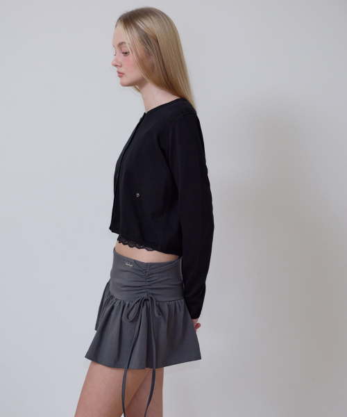 ROSEFRANTZ（ロゼフランツ）の「Basic Round Cardigan [Black]（カーディガン/ボレロ・レディース・ブラック・OS）」の9枚目の写真