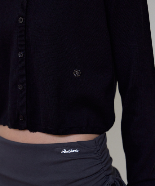 ROSEFRANTZ（ロゼフランツ）の「Basic Round Cardigan [Black]（カーディガン/ボレロ・レディース・ブラック・OS）」の13枚目の写真