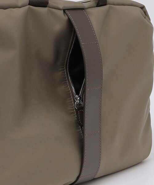 SHIPS（シップス）の「【SHIPS別注】BONFANTI: ナイロン 2WAY バッグ（メッセンジャーバッグ・メンズ・キャメル/ブラック・ONE SIZE）」の10枚目の写真