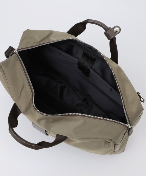 SHIPS（シップス）の「【SHIPS別注】BONFANTI: ナイロン 2WAY バッグ（メッセンジャーバッグ・メンズ・キャメル/ブラック・ONE SIZE）」の11枚目の写真