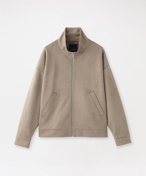 LOVELESS(ラブレス)の「スウェードライクスタンドカラーブルゾン(ブルゾン・メンズ・ベージュ系その他/ネイビー/ブラック・L/M)」の2枚目の写真
