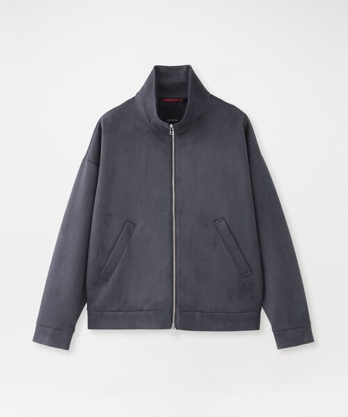 LOVELESS(ラブレス)の「スウェードライクスタンドカラーブルゾン(ブルゾン・メンズ・ベージュ系その他/ネイビー/ブラック・L/M)」の3枚目の写真