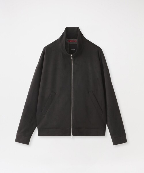 LOVELESS(ラブレス)の「スウェードライクスタンドカラーブルゾン(ブルゾン・メンズ・ベージュ系その他/ネイビー/ブラック・L/M)」の1枚目の写真
