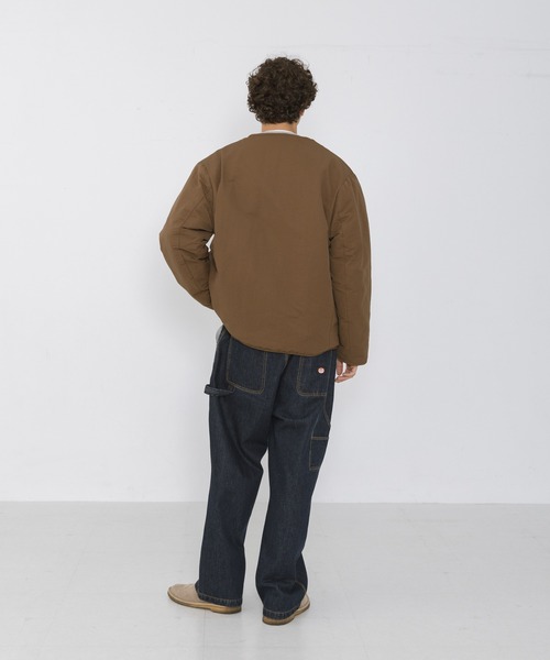 ARMY TWILL(アーミーツイル)の「『別注』ARMY TWILL×Sonny Label REVERSIBLE JACKET(ノーカラージャケット・メンズ・ブラック/カーキ/ブラウン・MEDIUM/SMALL/LARGE)」の11枚目の写真