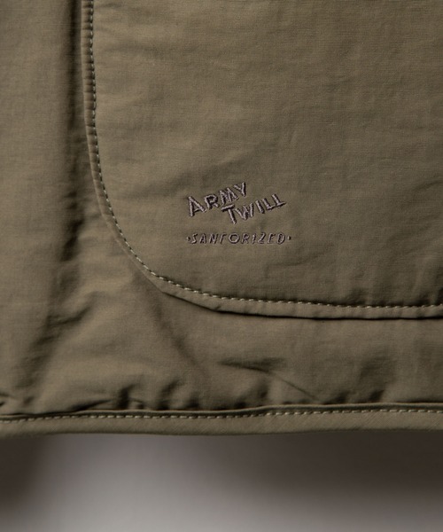 ARMY TWILL(アーミーツイル)の「『別注』ARMY TWILL×Sonny Label REVERSIBLE JACKET(ノーカラージャケット・メンズ・ブラック/カーキ/ブラウン・MEDIUM/SMALL/LARGE)」の15枚目の写真