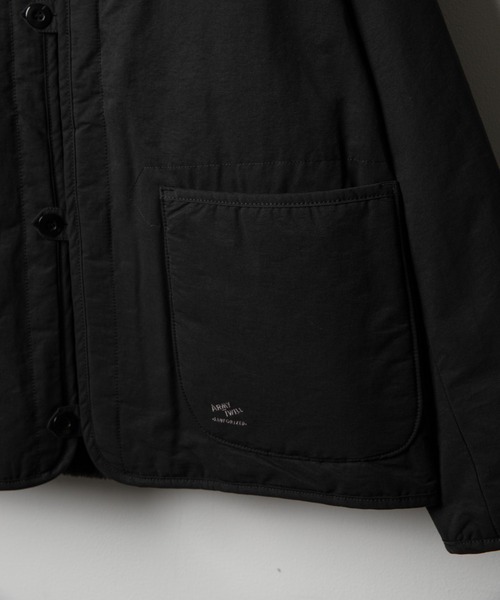 ARMY TWILL(アーミーツイル)の「『別注』ARMY TWILL×Sonny Label REVERSIBLE JACKET(ノーカラージャケット・メンズ・ブラック/カーキ/ブラウン・MEDIUM/SMALL/LARGE)」の21枚目の写真