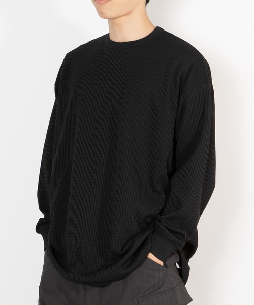DAIWA PIER39(ダイワピア39)の「TECH THERMAL CREW L/S BE-34026W(Tシャツ/カットソー・メンズ・オフホワイト/ネイビー/ブラック・MEDIUM/LARGE/X-LARGE/SMALL)」の13枚目の写真