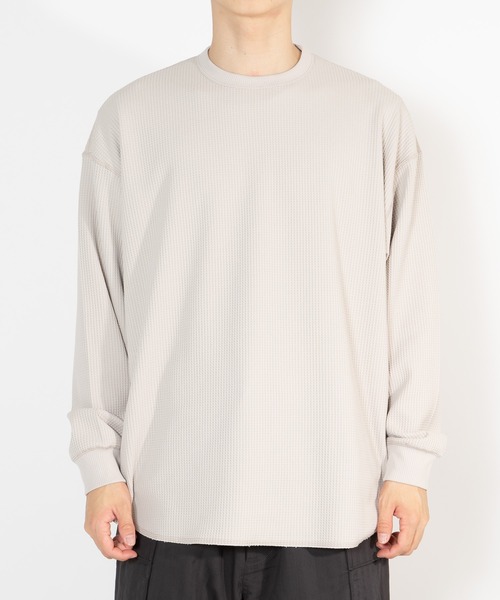 DAIWA PIER39(ダイワピア39)の「TECH THERMAL CREW L/S BE-34026W(Tシャツ/カットソー・メンズ・オフホワイト/ネイビー/ブラック・MEDIUM/LARGE/X-LARGE/SMALL)」の6枚目の写真