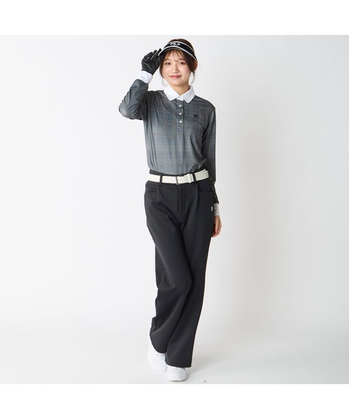 FILA GOLF(フィラゴルフ )の「【FILA GOLF/フィラゴルフ】レディースストレッチ長袖シャツ ゴルフ 吸汗速乾(ポロシャツ・レディース・グレー/ブラウン系その他・X-LARGE/MEDIUM/LARGE)」の16枚目の写真