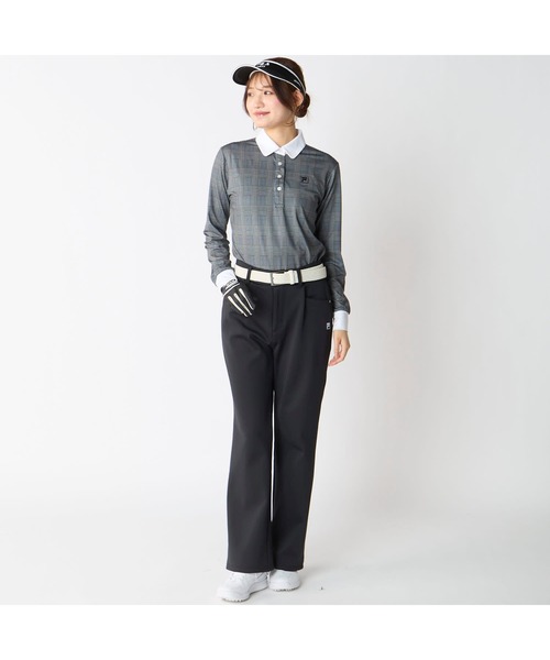 FILA GOLF(フィラゴルフ )の「【FILA GOLF/フィラゴルフ】レディースストレッチ長袖シャツ ゴルフ 吸汗速乾(ポロシャツ・レディース・グレー/ブラウン系その他・X-LARGE/MEDIUM/LARGE)」の15枚目の写真
