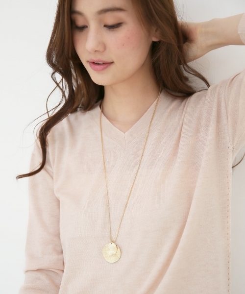 GLOBAL WORK（グローバルワーク）の「アソートデザインネックレス/725299（ネックレス・レディース・ライトイエロー/ブラック/ライトグレー/その他2・FREE）」の4枚目の写真