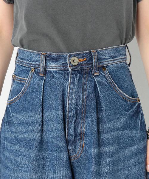 Another Edition（アナザーエディション）の「デニムワイドパンツ/AEBC DNM WIDE PT（デニムパンツ・レディース・コバルトブルー・SMALL/MEDIUM）」の14枚目の写真