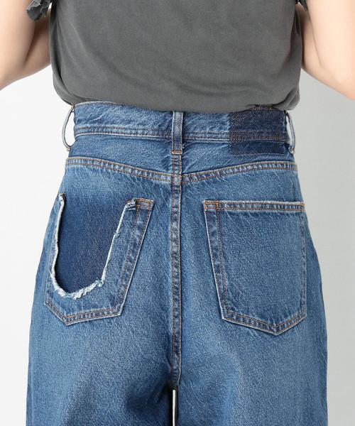 Another Edition（アナザーエディション）の「デニムワイドパンツ/AEBC DNM WIDE PT（デニムパンツ・レディース・コバルトブルー・SMALL/MEDIUM）」の17枚目の写真