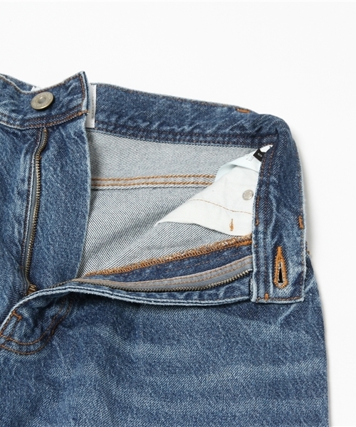 Another Edition（アナザーエディション）の「デニムワイドパンツ/AEBC DNM WIDE PT（デニムパンツ・レディース・コバルトブルー・SMALL/MEDIUM）」の9枚目の写真