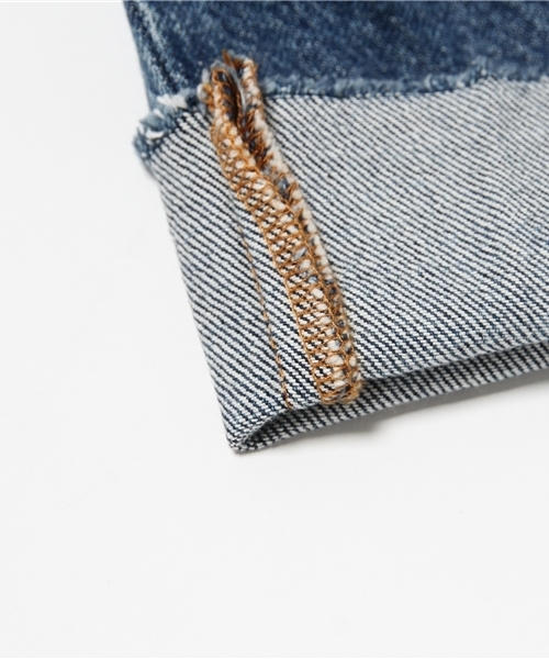 Another Edition（アナザーエディション）の「デニムワイドパンツ/AEBC DNM WIDE PT（デニムパンツ・レディース・コバルトブルー・SMALL/MEDIUM）」の11枚目の写真