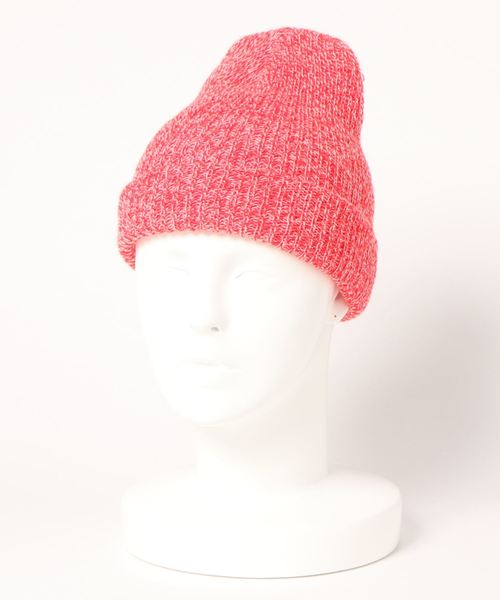 Denime(ドゥニーム)の「【ARTEX/アーテックス】KNITTING CAP/ニットキャップ(ニットキャップ/ビーニー・メンズ・レッド/オリーブ/ブラック/ブルー・FREE)」の4枚目の写真