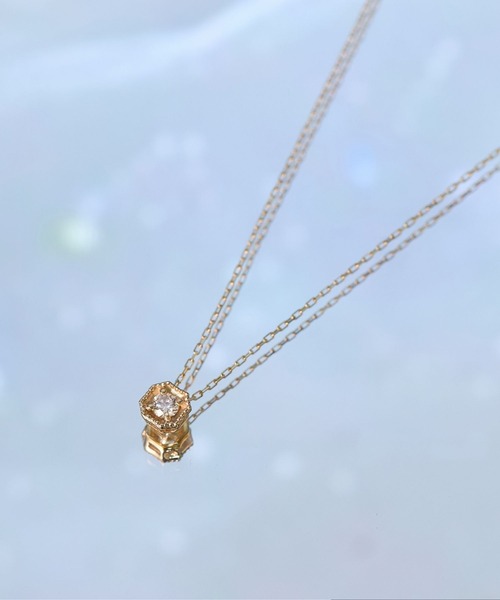 Jupiter K10 ネックレス ジュピター JUPITER 【K10】ダイヤモンドネックレス(500057394