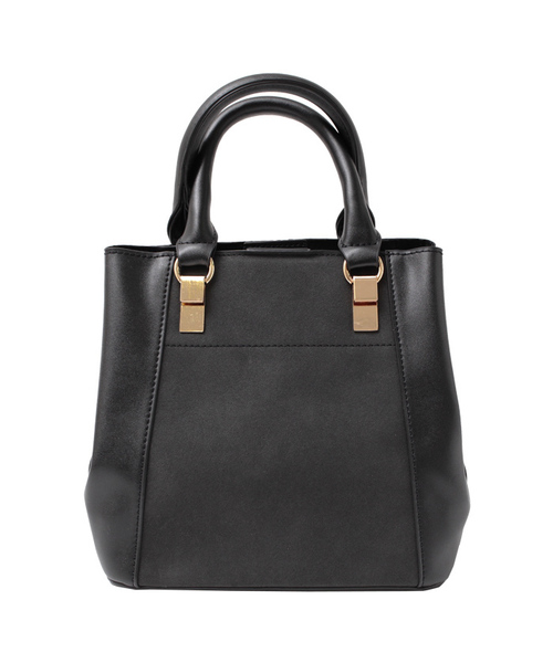 titivate(ティティベイト)の「フェイクスウェード異素材切替ハンドバッグ(ハンドバッグ・レディース・キャメル/ブラック/ライトベージュ/ネイビー/ブラウン・FREE)」の1枚目の写真