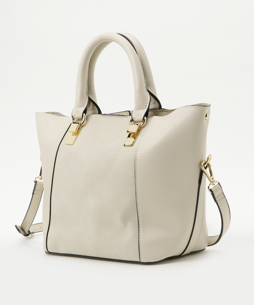 titivate(ティティベイト)の「フェイクスウェード異素材切替ハンドバッグ(ハンドバッグ・レディース・キャメル/ブラック/ライトベージュ/ネイビー/ブラウン・FREE)」の19枚目の写真