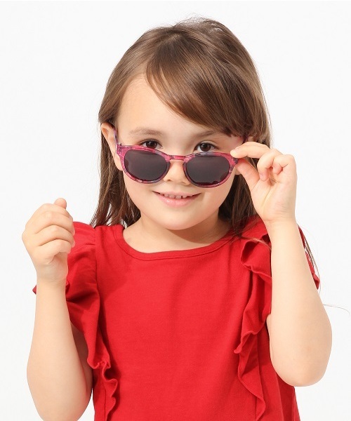 GLOBAL WORK（グローバルワーク）の「【キッズ】ＵＶカット/ＥＹＥ ＷＥＡＲ/737514（メガネ・キッズ・ベージュ/その他1/ダークブラウン/ブラック/パープル・FREE）」の4枚目の写真